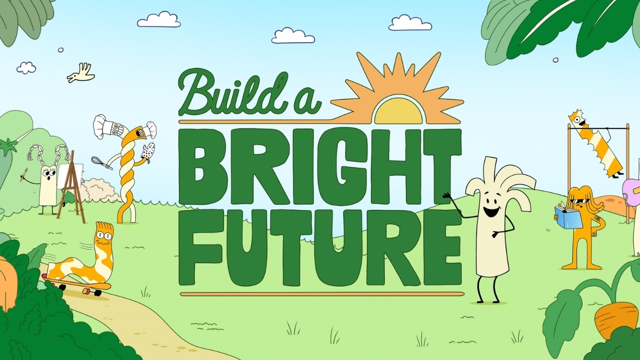 Text says "Build a Bright Future"